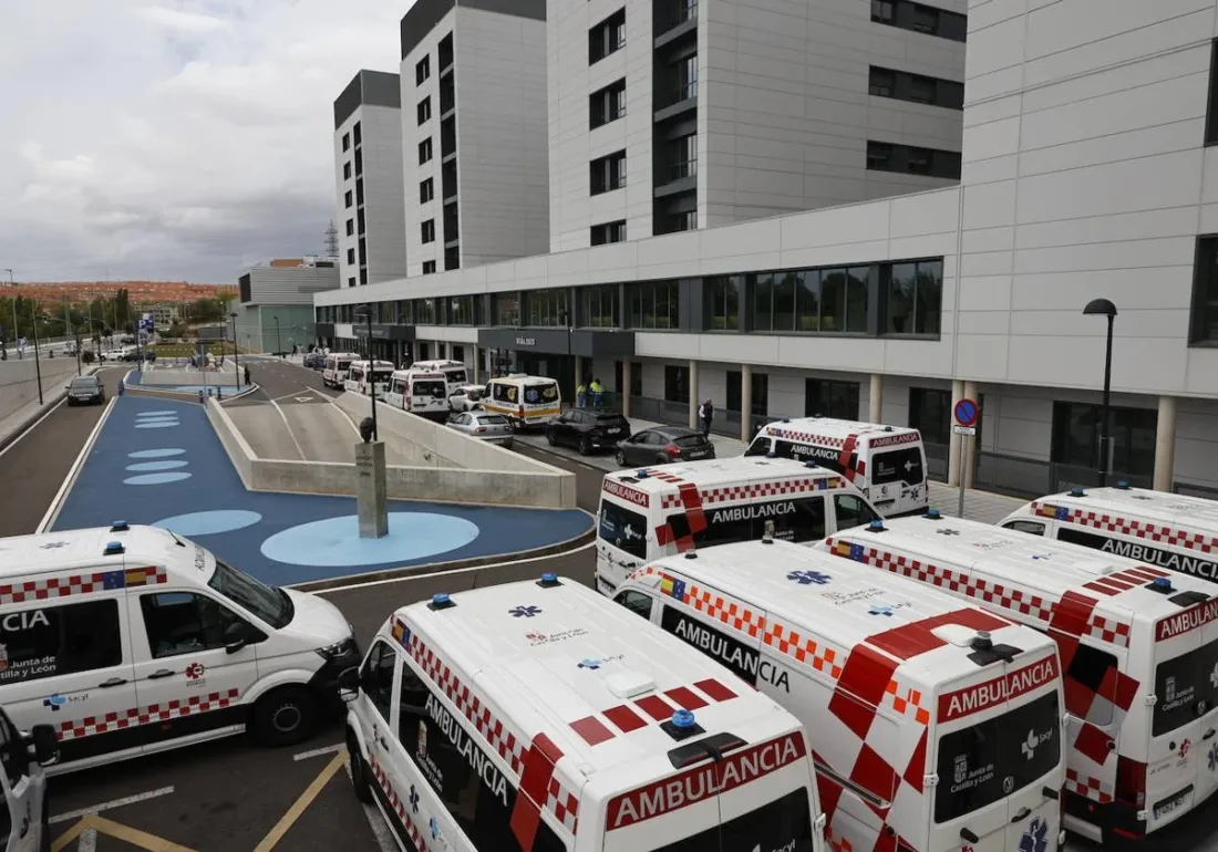 El apagón que desnudó la fragilidad del transporte sanitario en Castilla y León