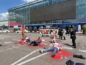 Protesta ciudadana contra el rearme y la Feria Internacional de Defensa y Seguridad en Madrid